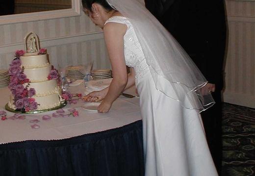 Cutting the Cake!