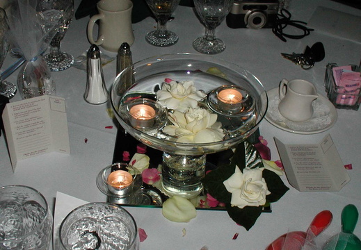Beautiful table decorations