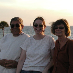 Dad, Erica, and Penny