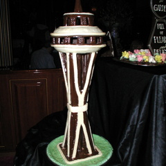 Chocolate Seattle Space Needle