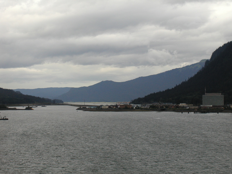 The only bridge in Juneau.