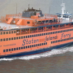 Passing the Staten Island Ferry