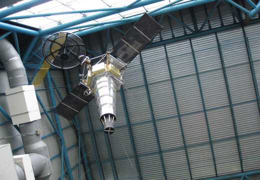 Satellite on display