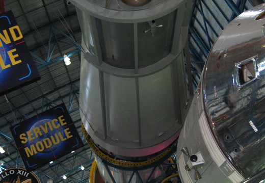 Top of Saturn 5 Rocket