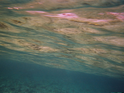 Under the ocean