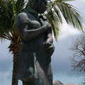 The statue of the Bahamian Woman