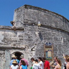 Outside of the fort