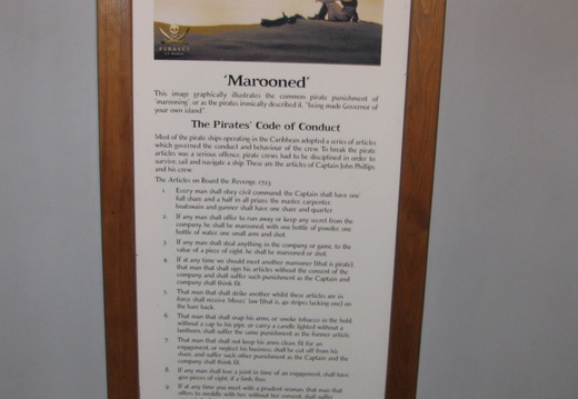 The Pirates' Code of Conduct