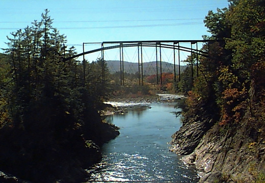Livermore Falls Old bridge
