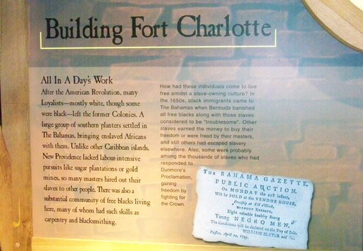 Building Fort Charlotte