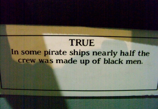 True, pirates were black