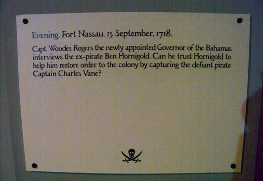 Fort Nassau September 15, 1718