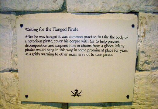 Waiting for a Hanged Pirate