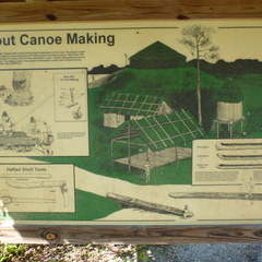 How they made their canoes