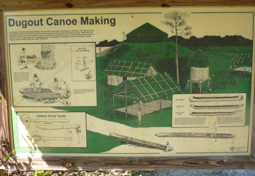 How they made their canoes
