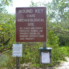 Mound Key State Archaeological Site information