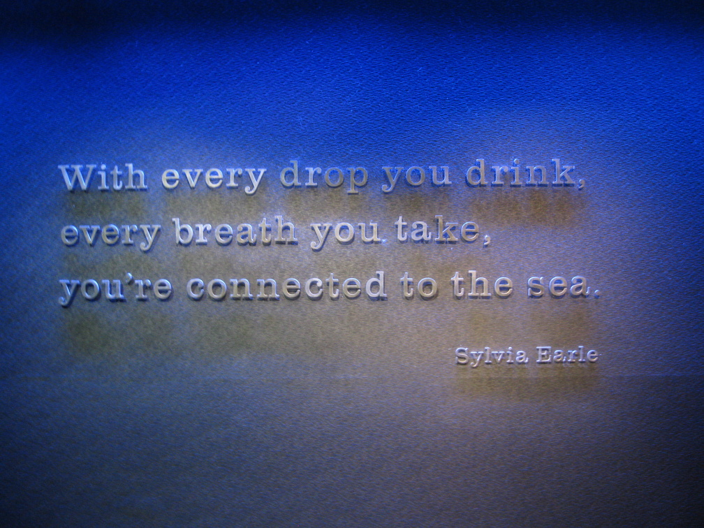 With every drop you drink...