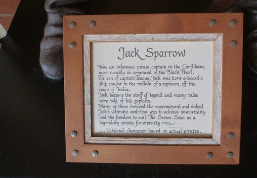 Information on Jack Sparrow