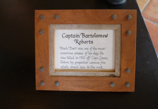 Information on "Captain Bartolomew Roberts"