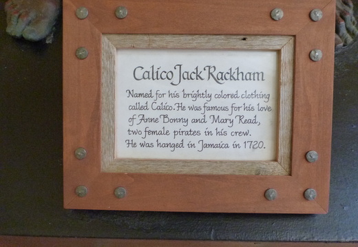 Information on "Calico Jack Rackman"