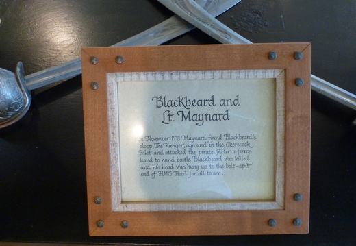 Information on "Blackbeard and Lt. Maynard"