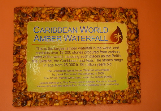 Information on "Caribbean World Amber Waterfall"