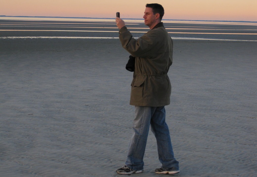 Steve capturing the scenery. 