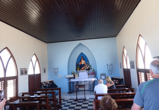 Inside Alto Vista Chapel