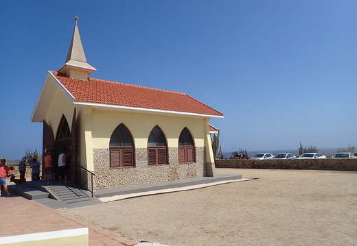 Side of Alto Vista Chapel