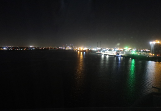 Entering the Tampa Port