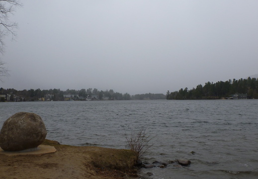 Beach area on the lake