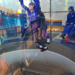 Starting to fly in the iFly by Rip Cord