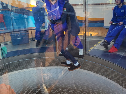 Starting to fly in the iFly by Rip Cord