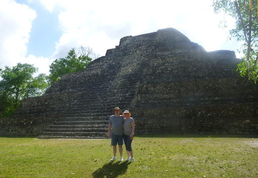 Us at one of the ruins