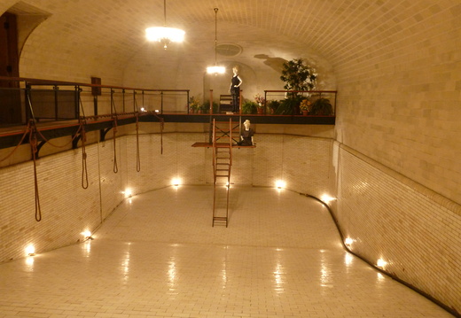 Full view of the indoor pool
