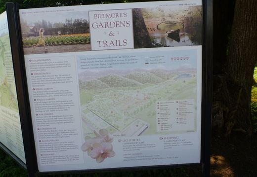 Map of the Gardens and Trails
